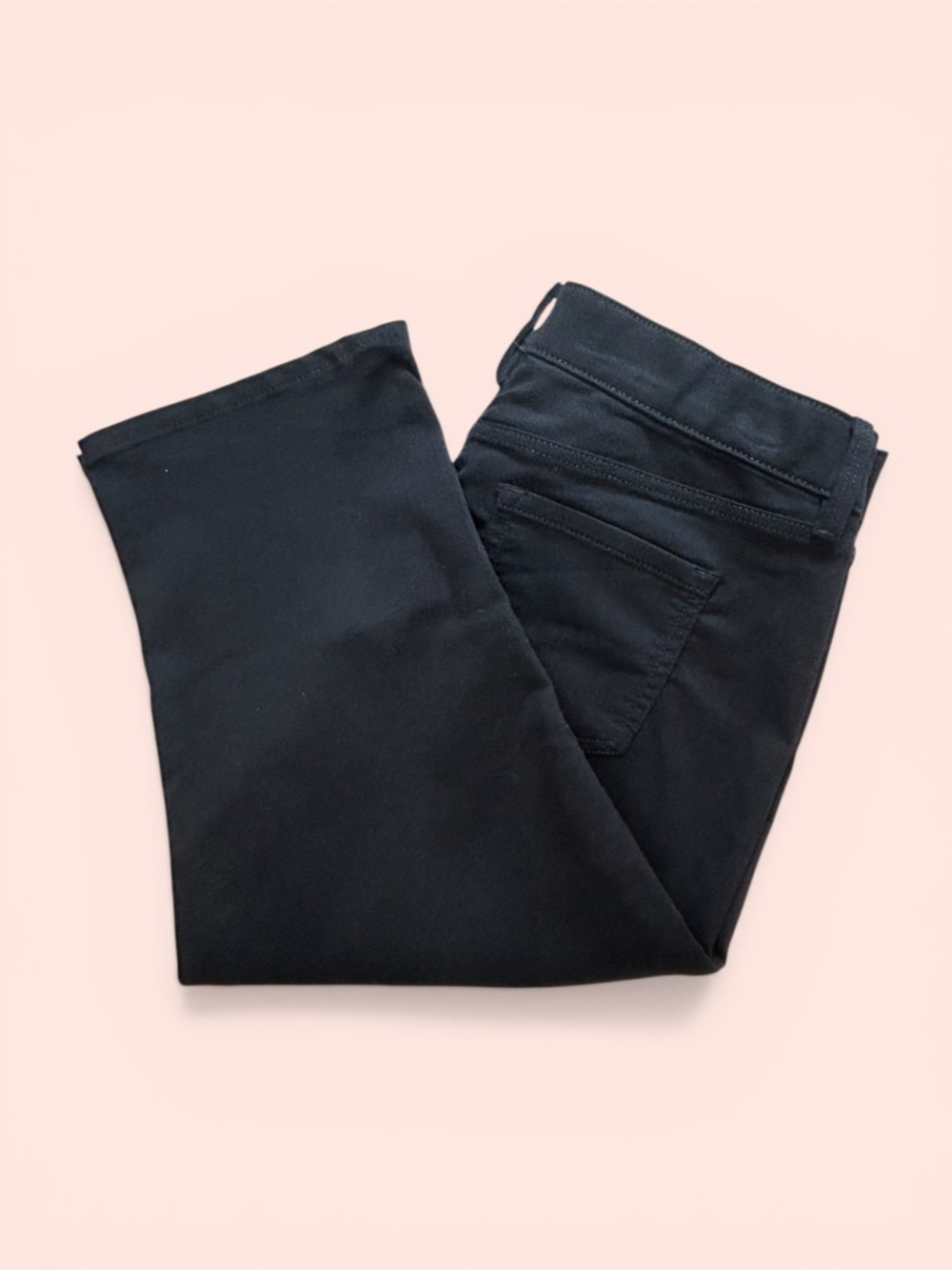 Liz Claiborne NWOT Women's Size 14P Black "Sara" Crop Pants
